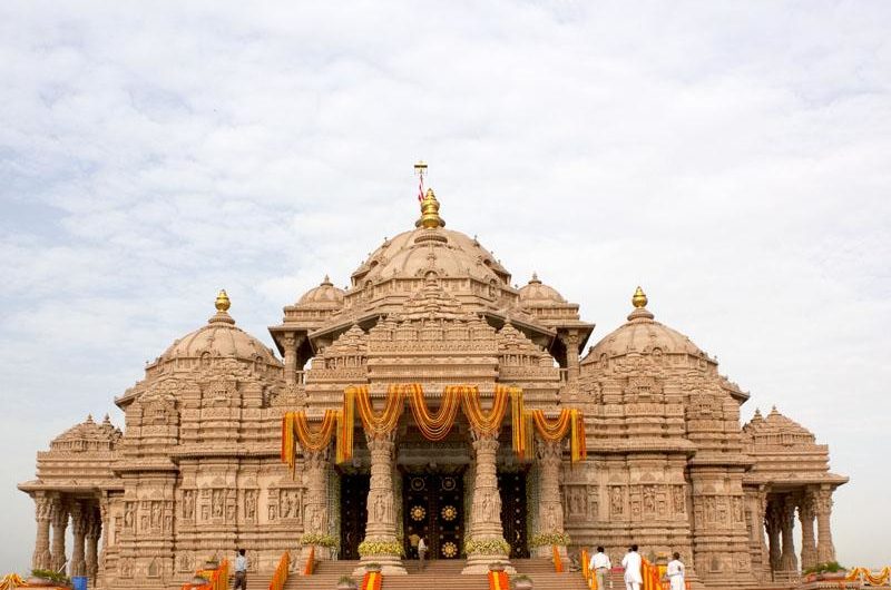 templo Akshardham viagem com grupo na India