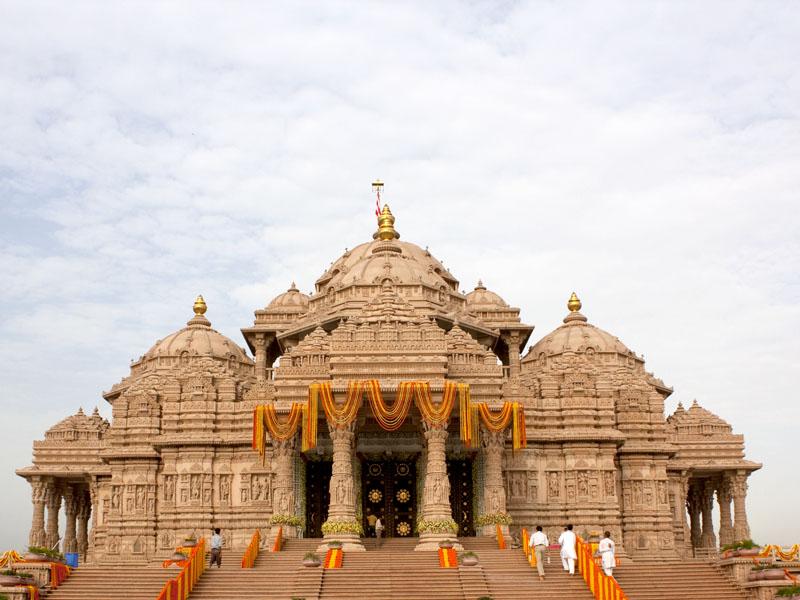 templo Akshardham viagem com grupo na India